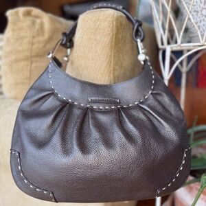 BCBGMaxAzria Large Brown Cresent Handbag